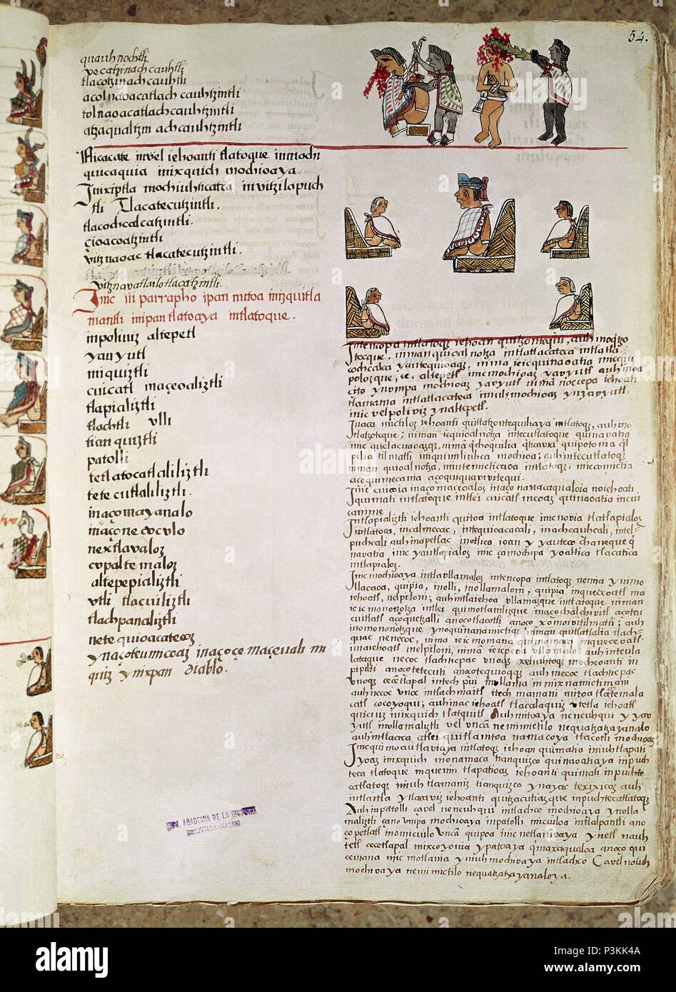 Florentine codex hires stock photography and images Alamy