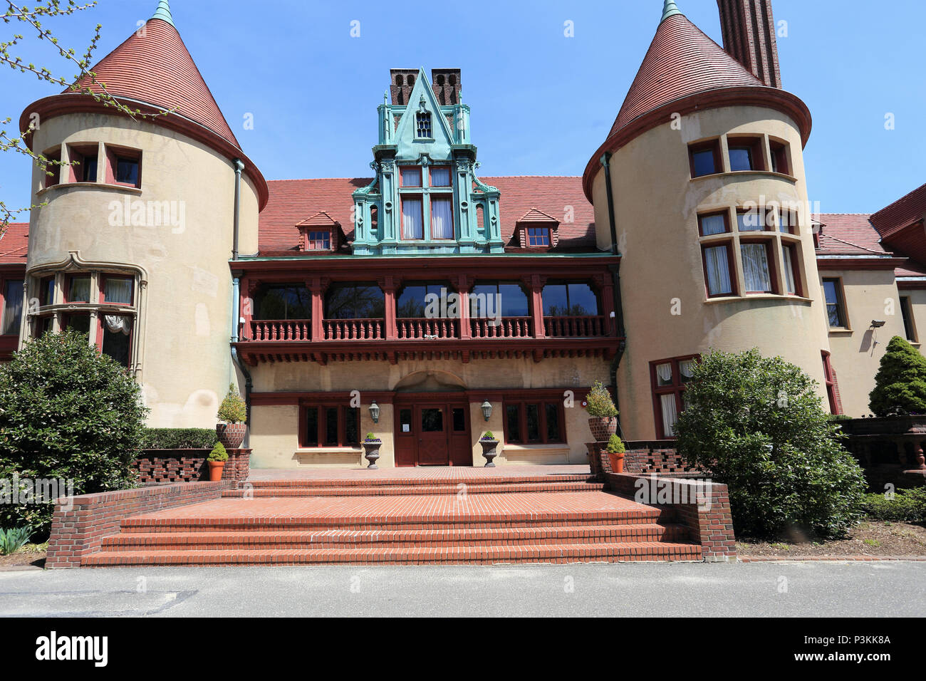 Coindre Hall Huntington Long Island New York Stock Photo Alamy