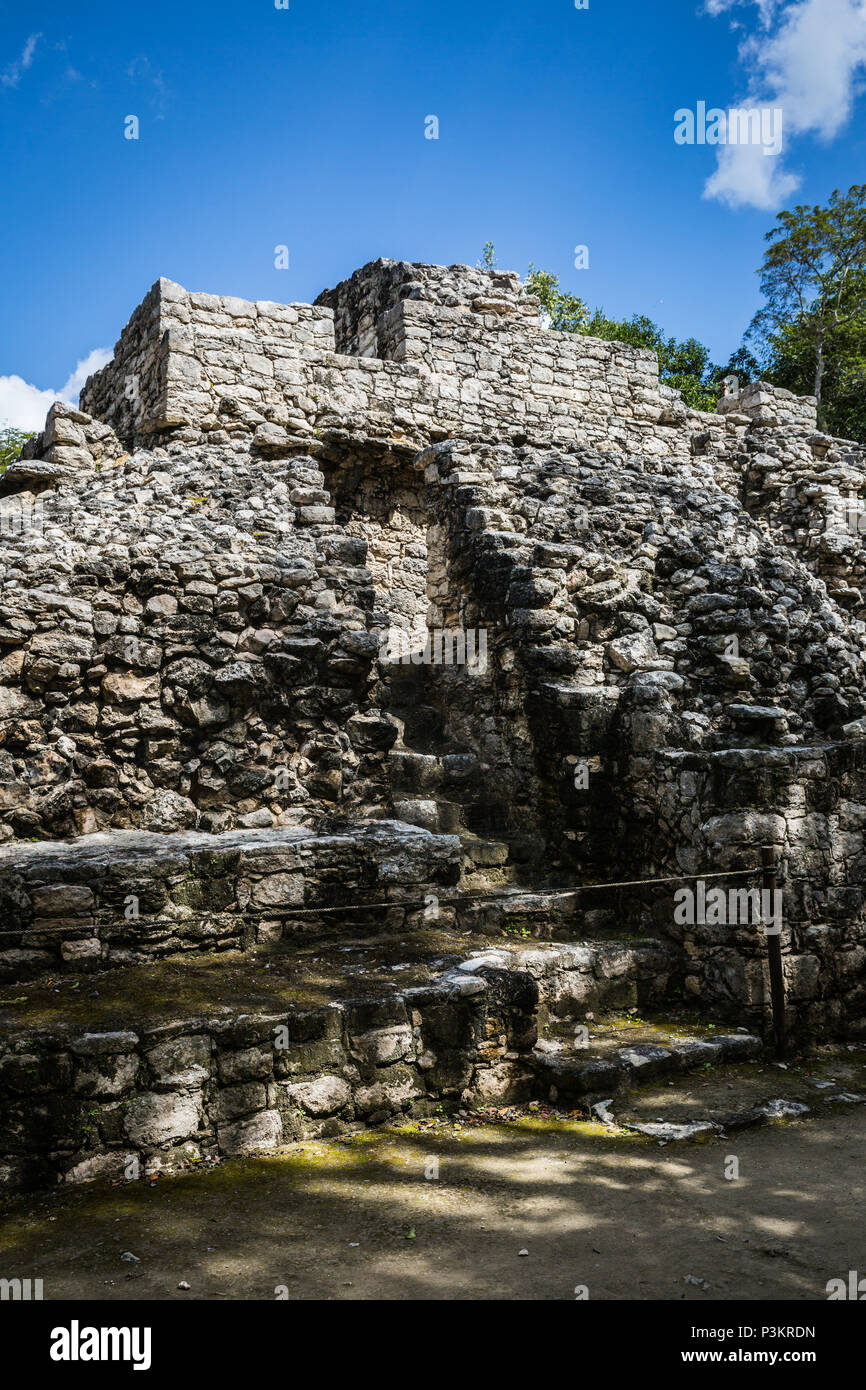 Coba. Ancient city of Mayan civilization Stock Photo