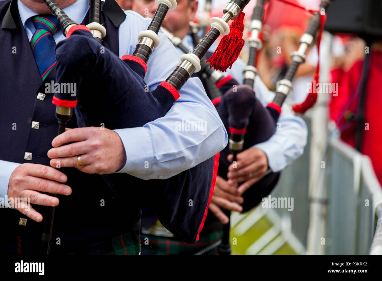 Scottish pipe band on parade hires stock photography and images Alamy