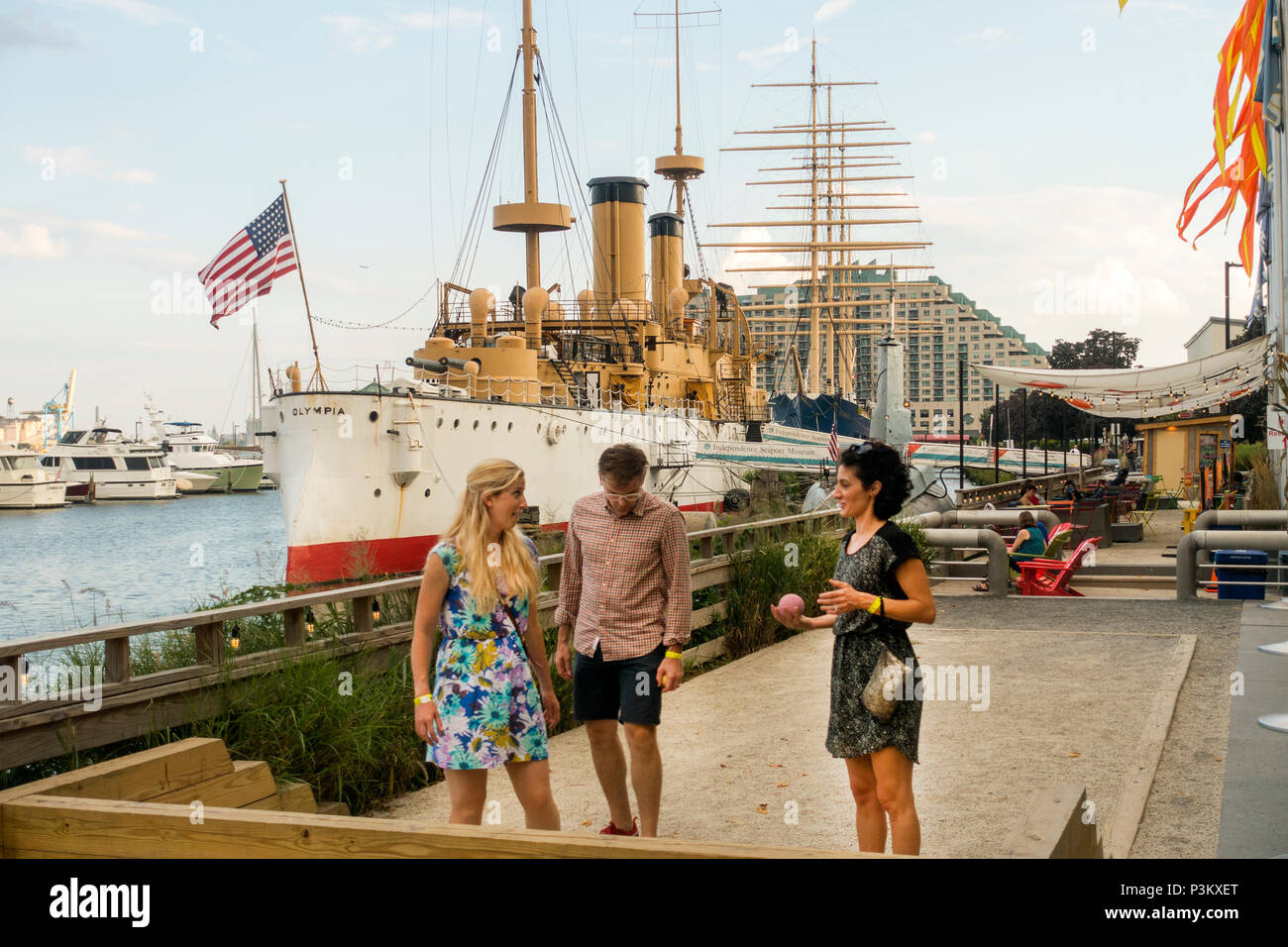 Independence Seaport Museum in Philadelphia PA Stock Photo Alamy