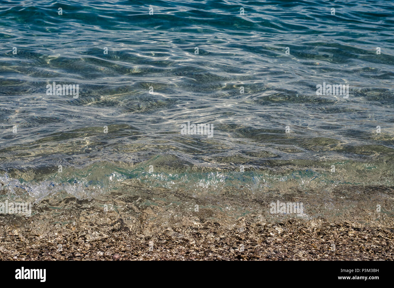 sea waves on rocky shore Stock Photo - Alamy