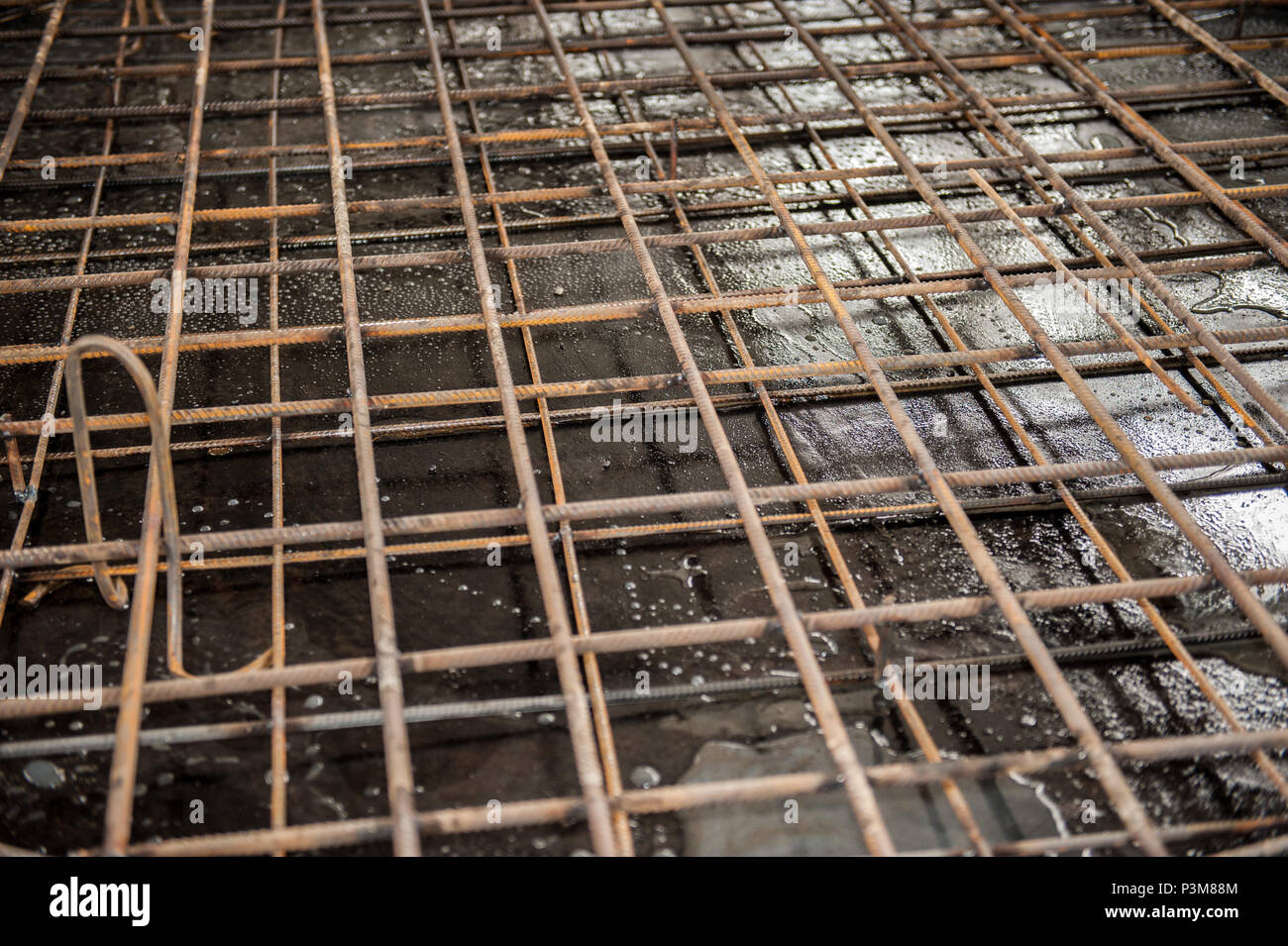 building armature are located in the warehouse of metallurgical