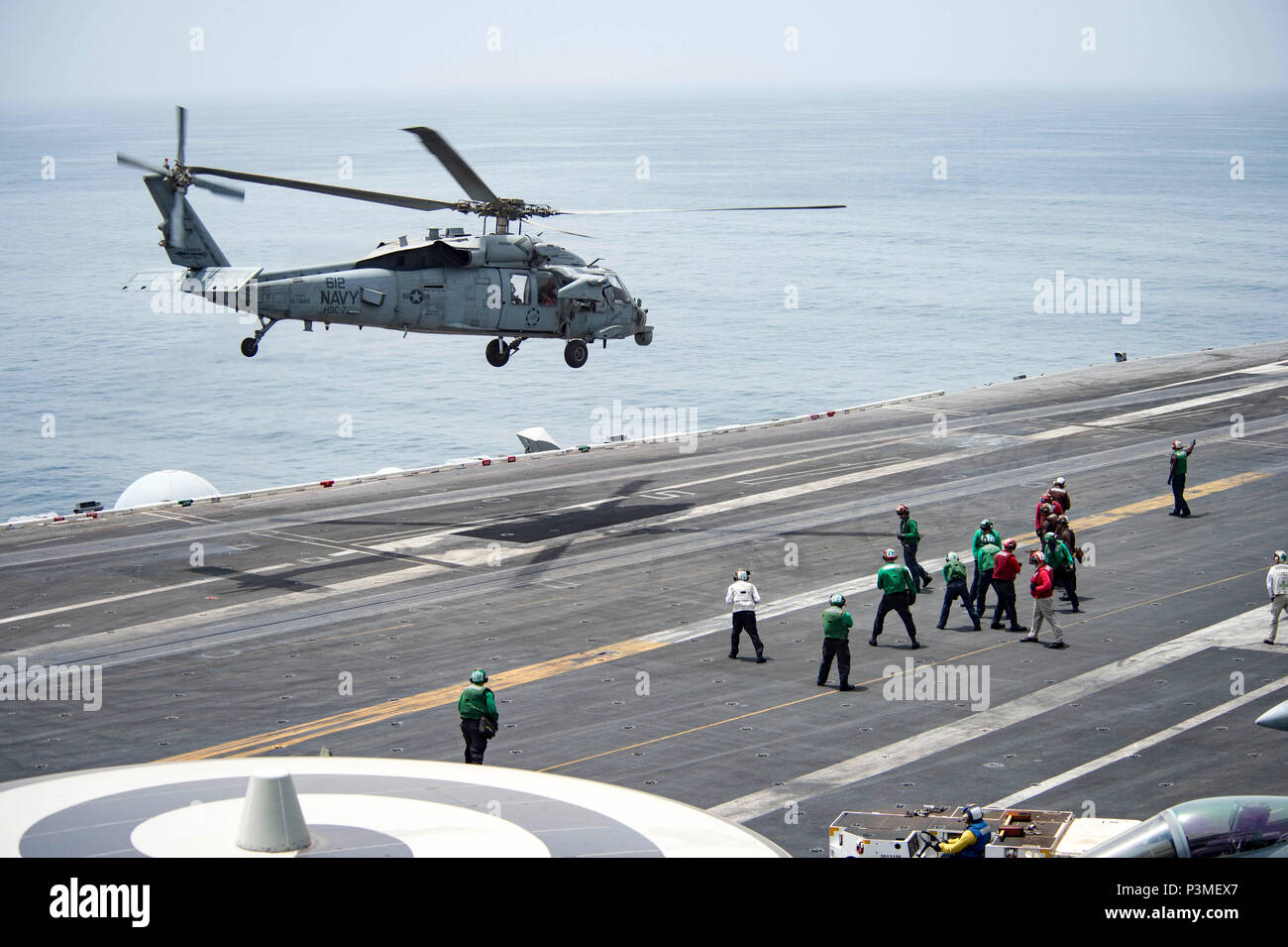 160712-N-KK394-083 RED SEA (July 12, 2016) - An MH-60S Sea Hawk ...