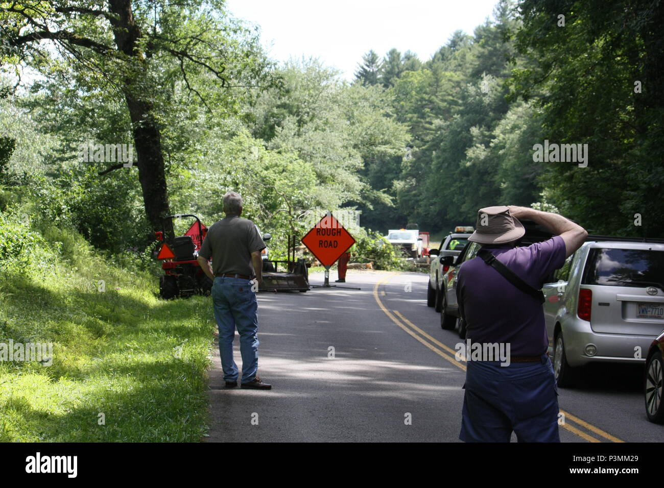 Rough Road Stock Photo