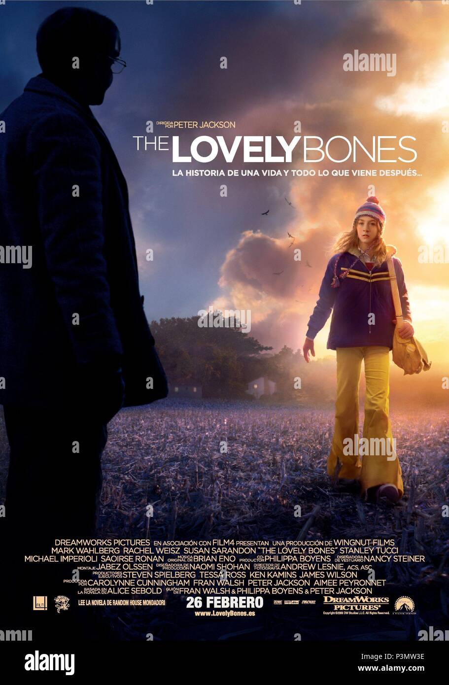 The lovely bones cast