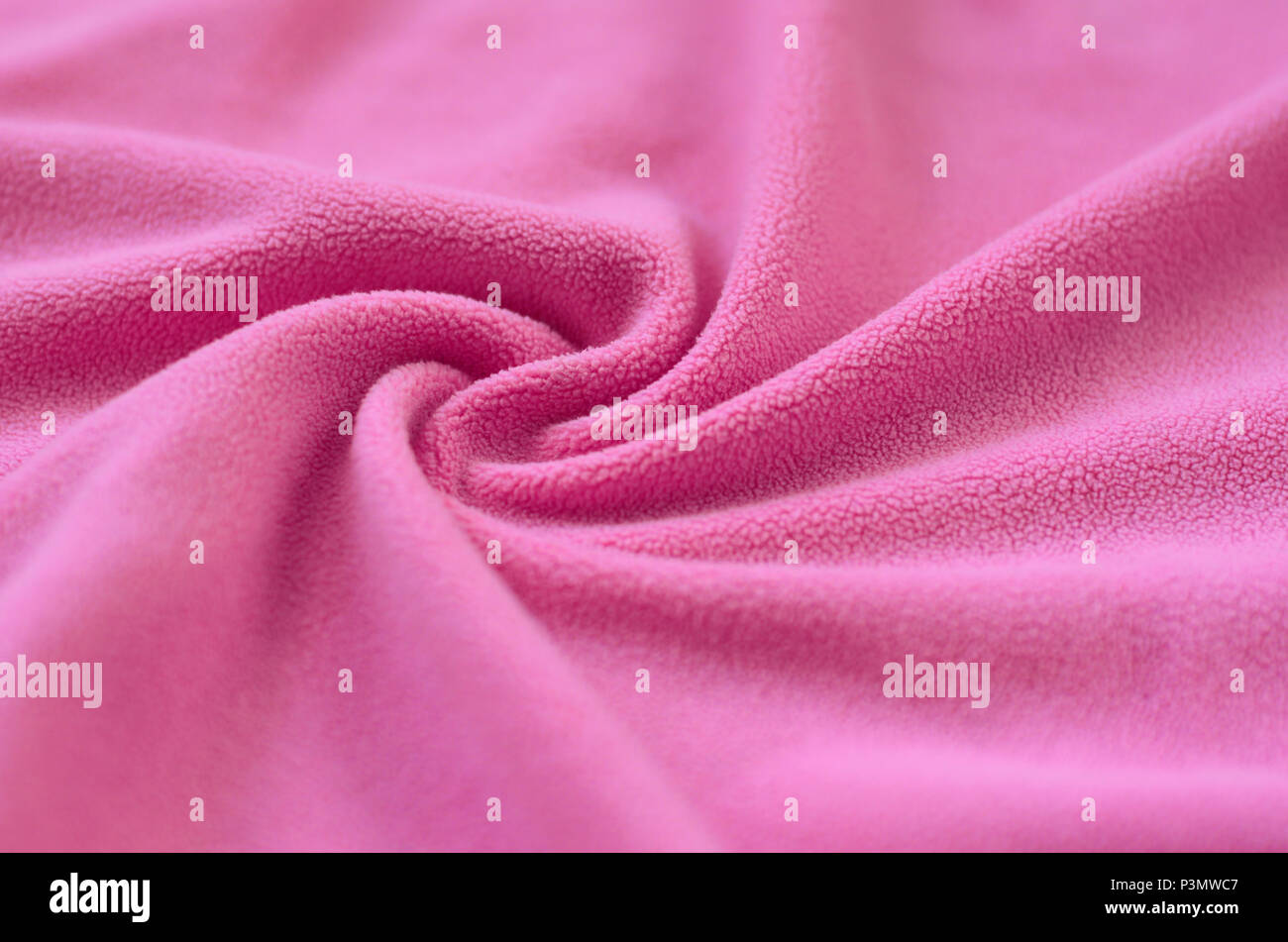 Pink Fleece Patterned The blanket of furry pink fleece fabric. A background of light pink ...