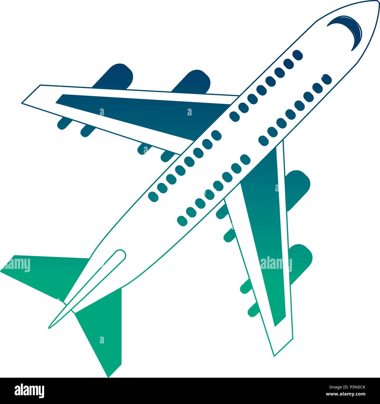 airplane flying isolated icon Stock Vector Image & Art - Alamy