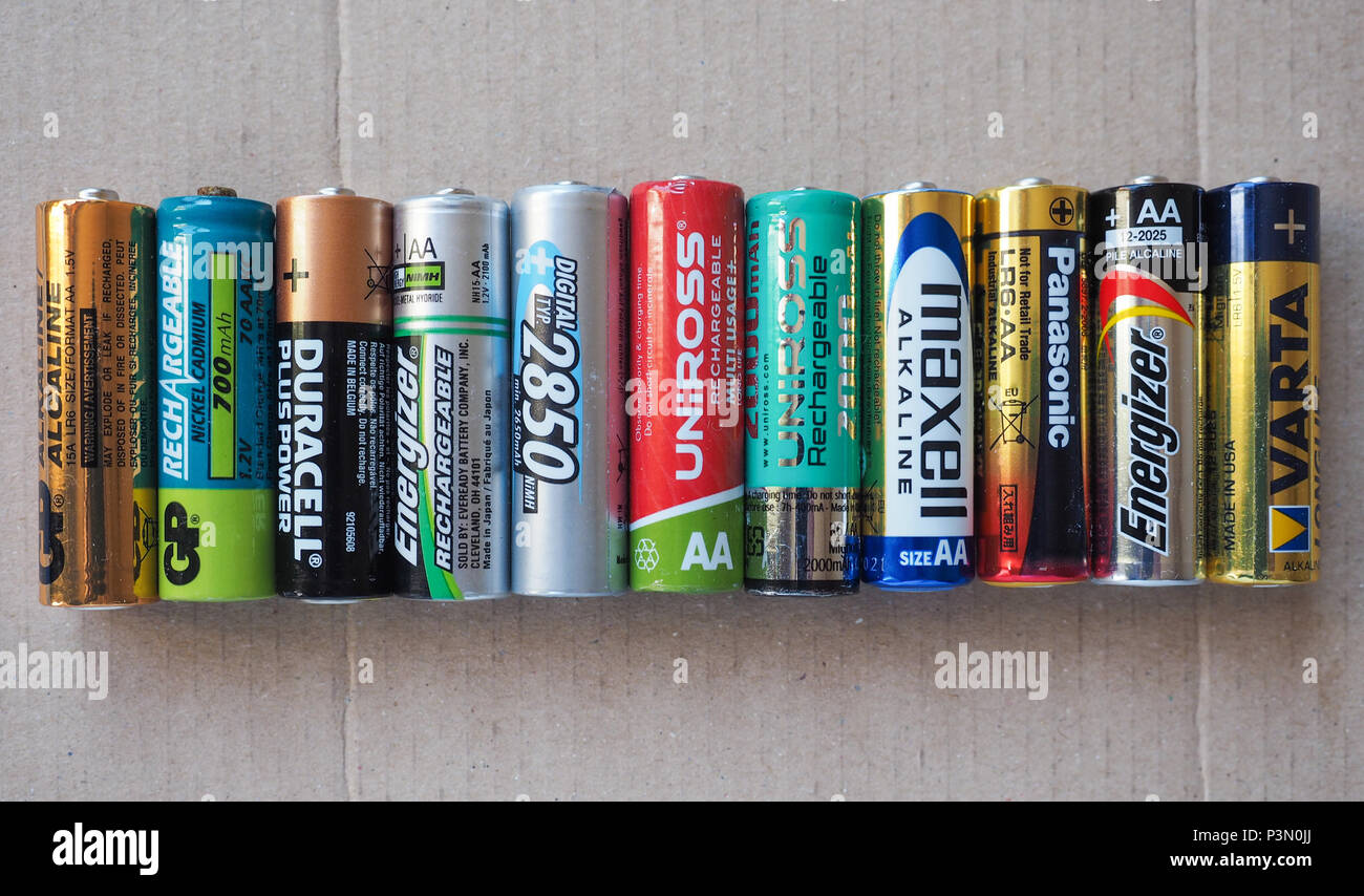 Aa rechargeable energizer batteries hi-res stock photography and images -  Alamy