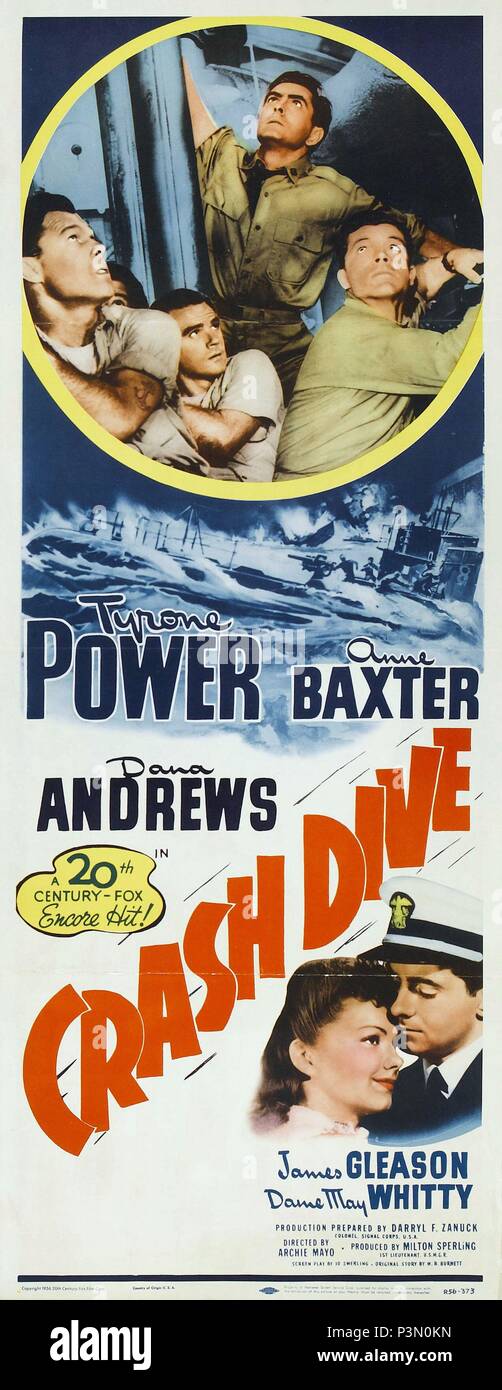 Original Film Title CRASH DIVE. English Title CRASH DIVE. Film