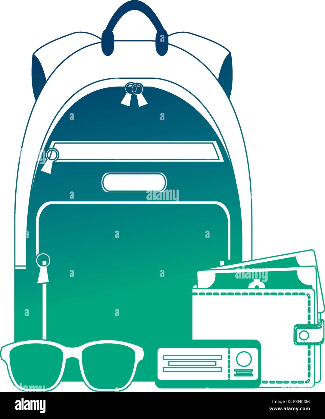 set tourism and travel icons Stock Vector Image & Art - Alamy