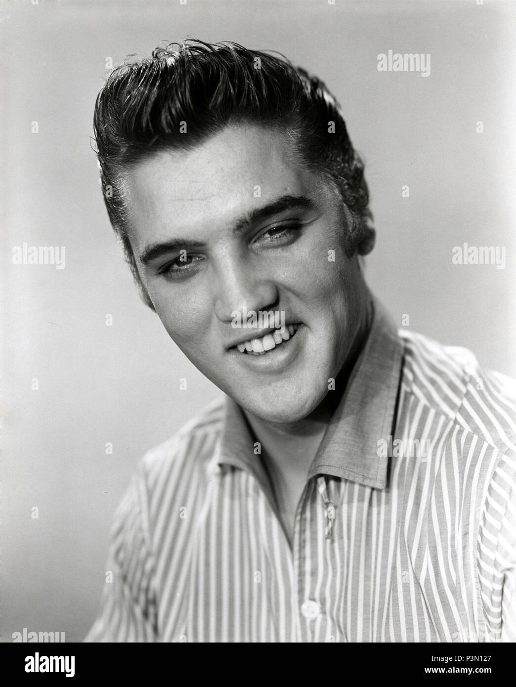 Year: 1956.  Stars: ELVIS PRESLEY. Stock Photo