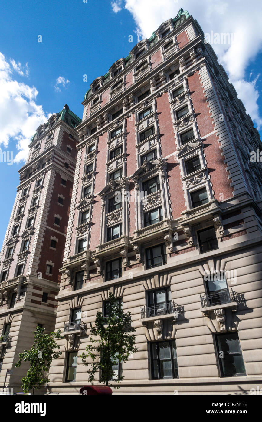 The Kenilworth Co-Op building in on Central Park West, NYC, USA Stock Photo