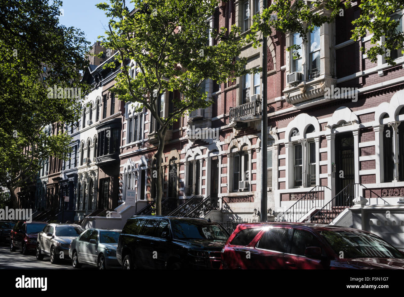 Upper West Side Neighborhood in New York City, USA Stock Photo