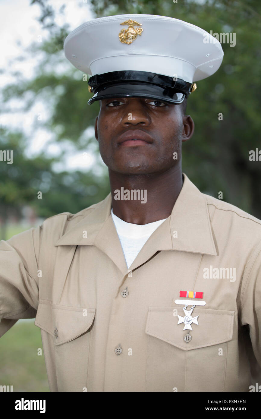 A Private First Class honor graduate from Platoon 3048, Lima Company ...