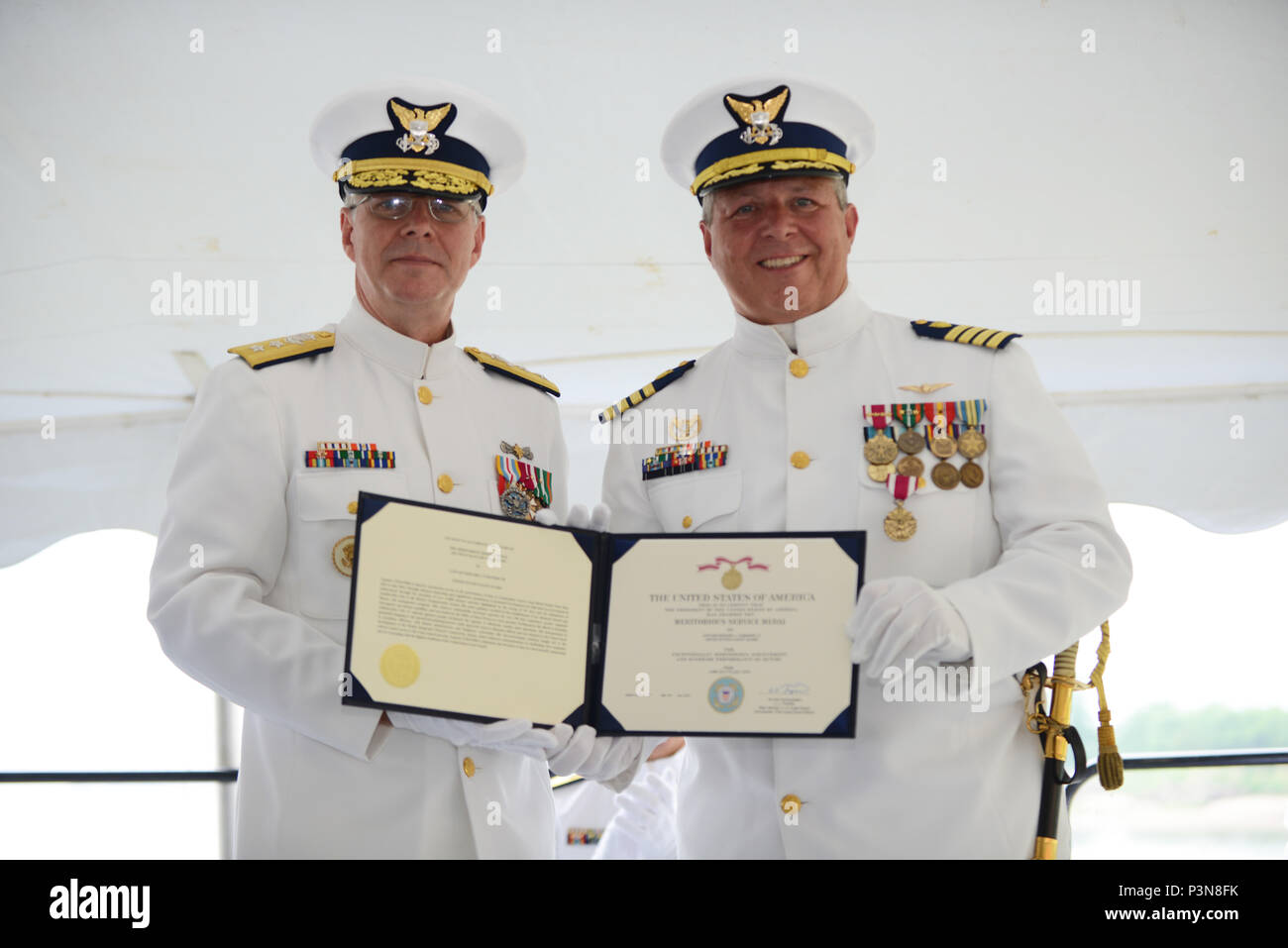 NEW YORK – Rear Adm. Steven Poulin, commander Coast Guard First ...