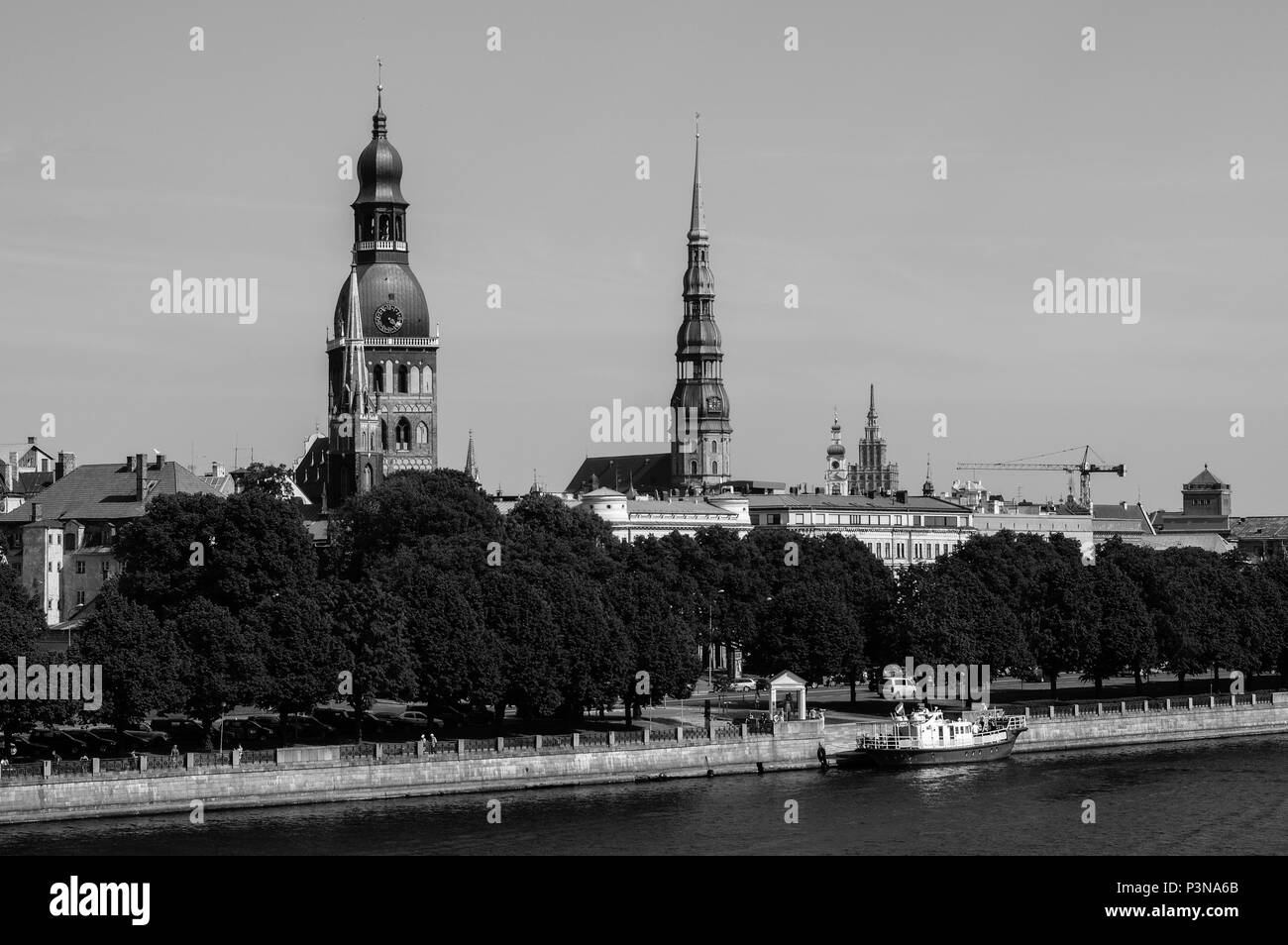 Ryga riga latvia Black and White Stock Photos & Images - Alamy