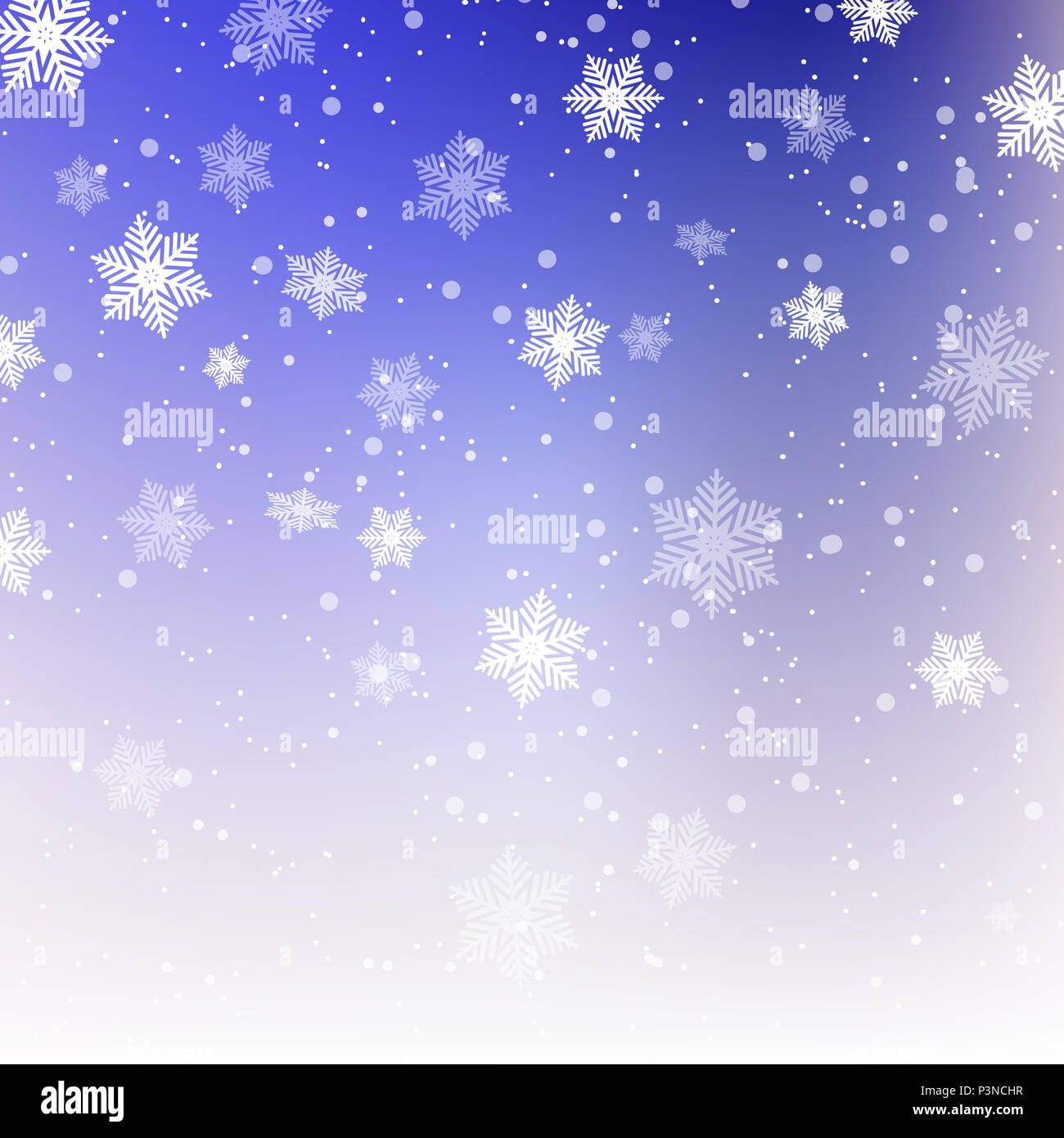 Christmas background with snowflakes design Stock Photo - Alamy