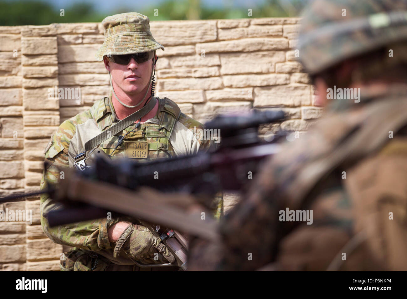 Australian Army soldier Lance Corporal Joel Baron from 2nd Battalion ...