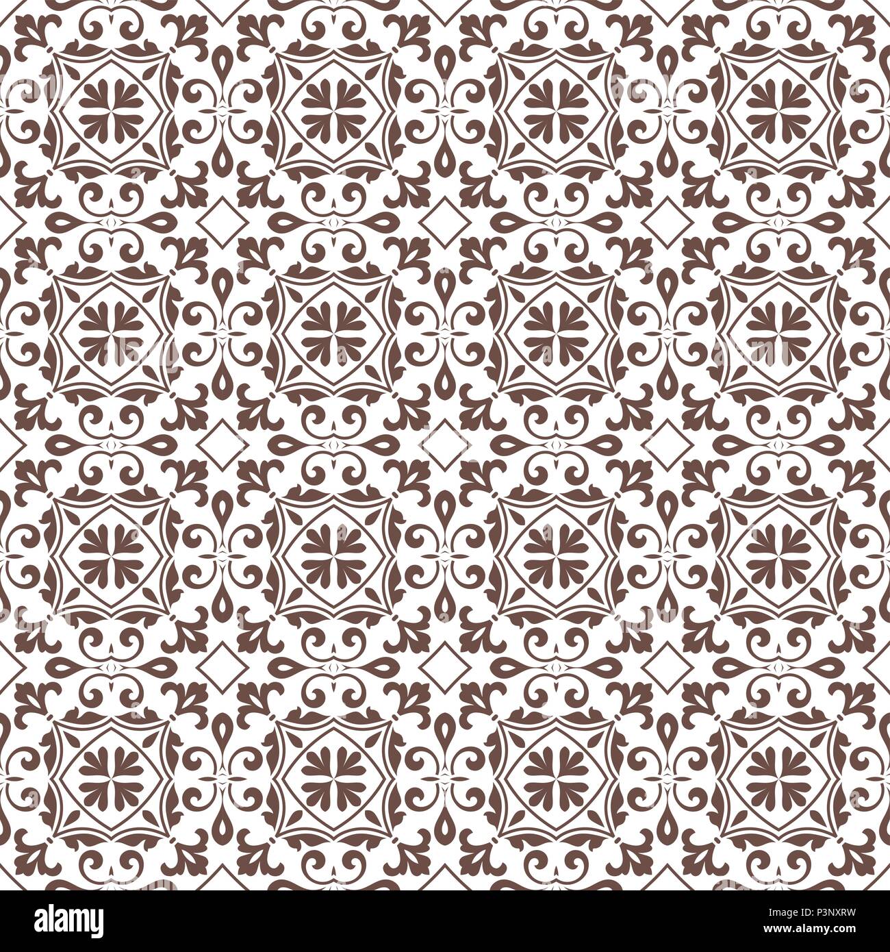 Seamless oriental pattern. Stock Vector