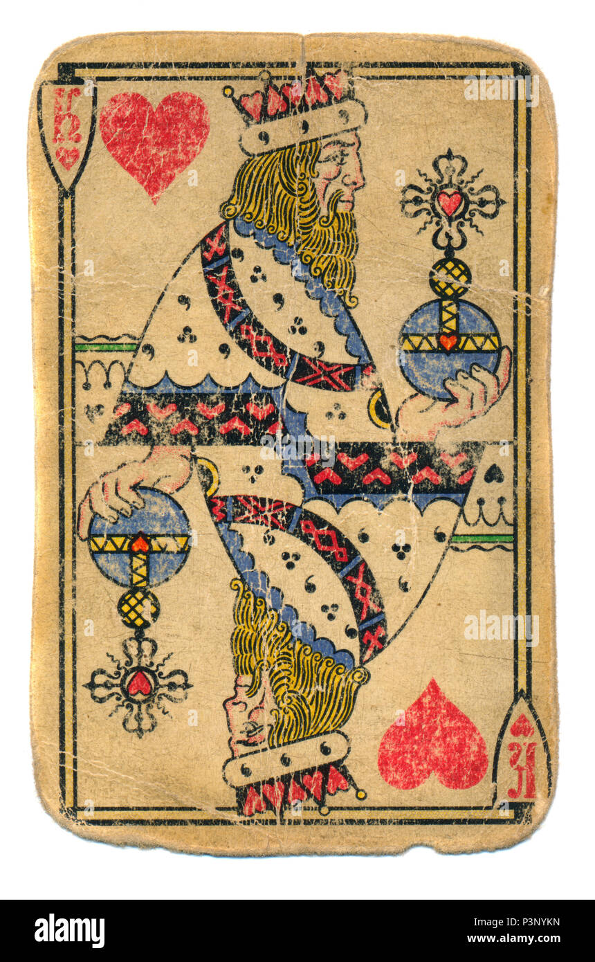 Vintage King Of Hearts