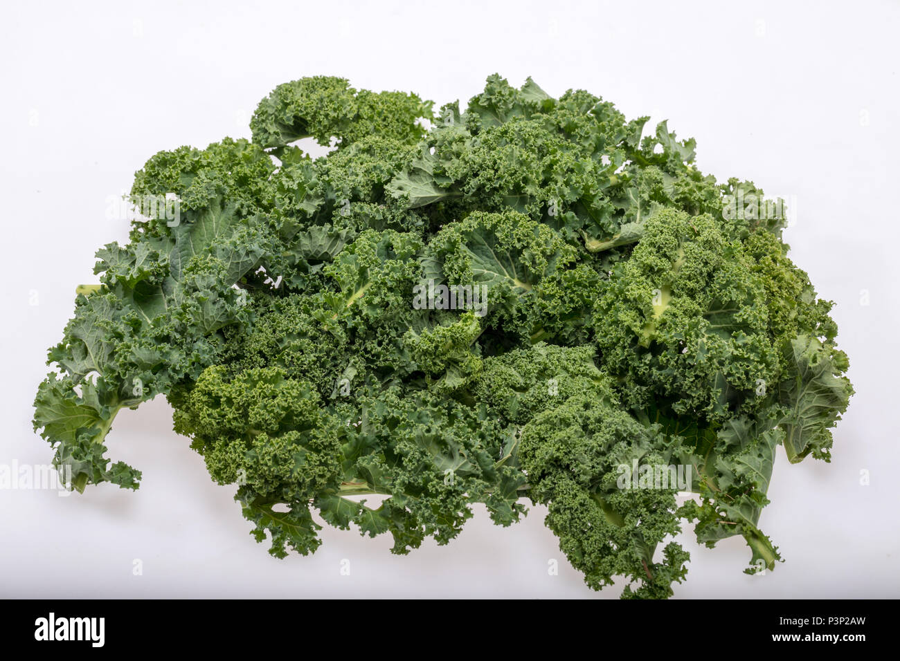 A healthy fresh curly kale Stock Photo Alamy