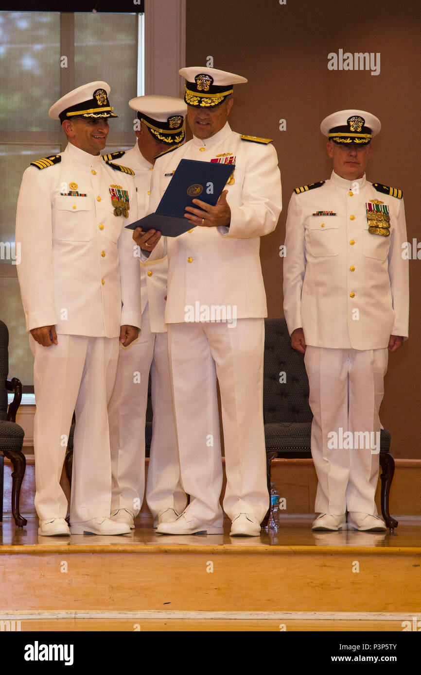 U.S. Navy Rear Adm. Terry Moulton, deputy surgeon general, Bureau of