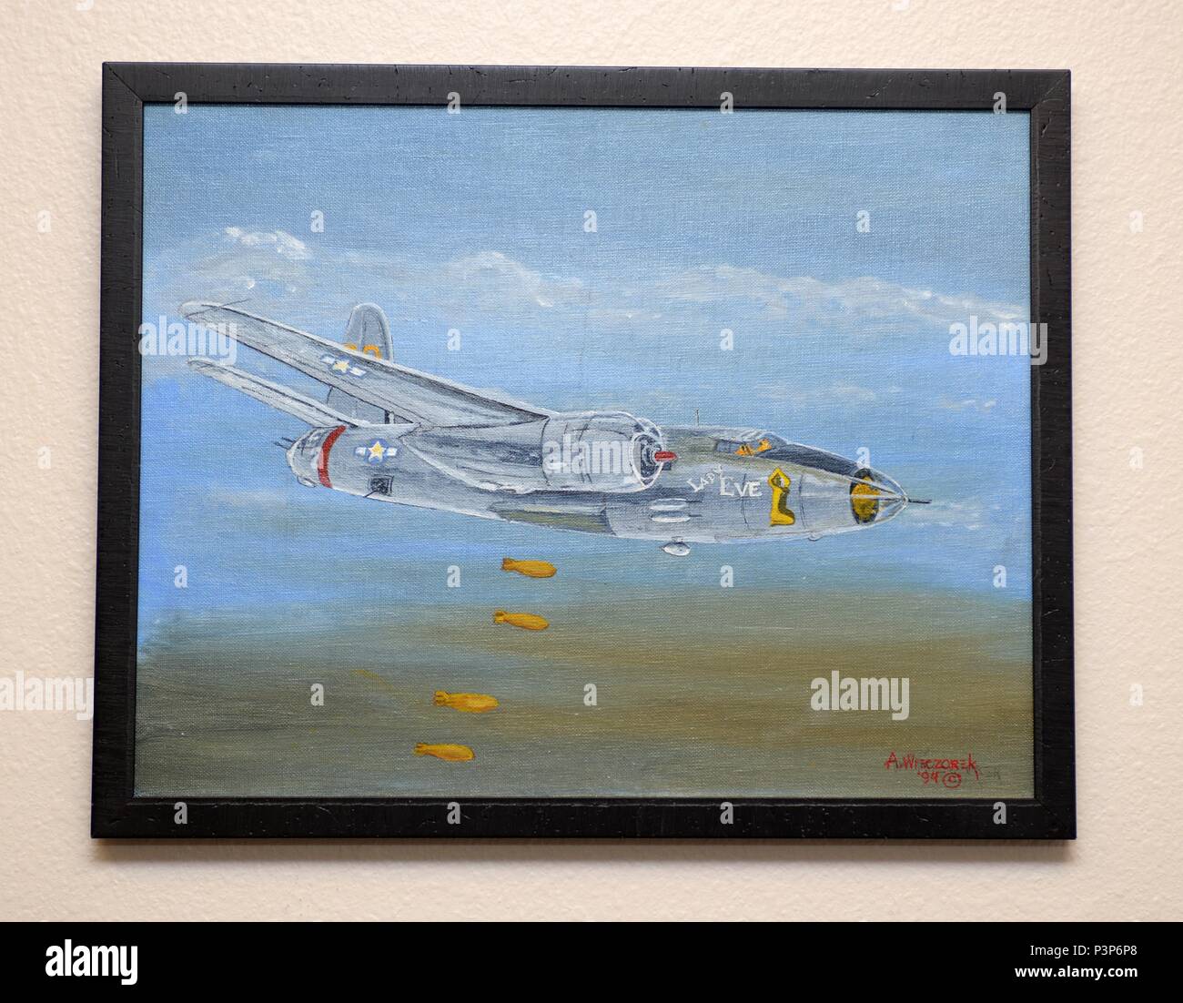 Lady Eve A Painting By Andrew Wieczorek Retired U S Air Force