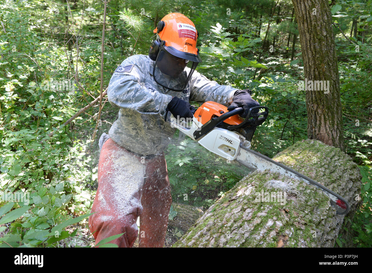 Staff Sgt. Darren Williams, of the 285th Civil Engineer Squadron ...