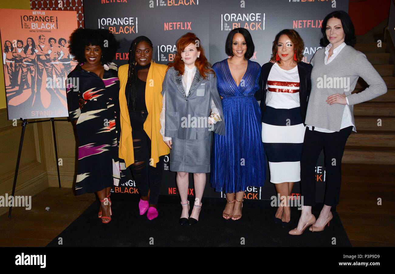 Cast of orange is the new black hires stock photography and images Alamy