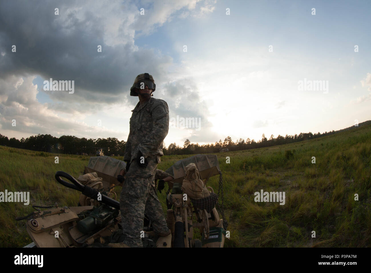 Soldiers of the 2-319th Airborne Field Artillery Regiment (AFAR), 2nd ...