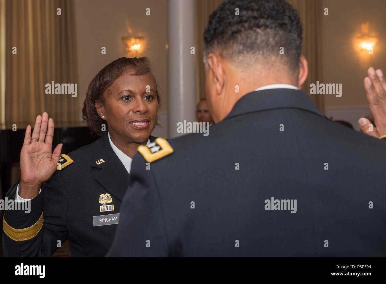 Us Army Maj Gen Gwen Bingham The Assistant Chief Of Staff For