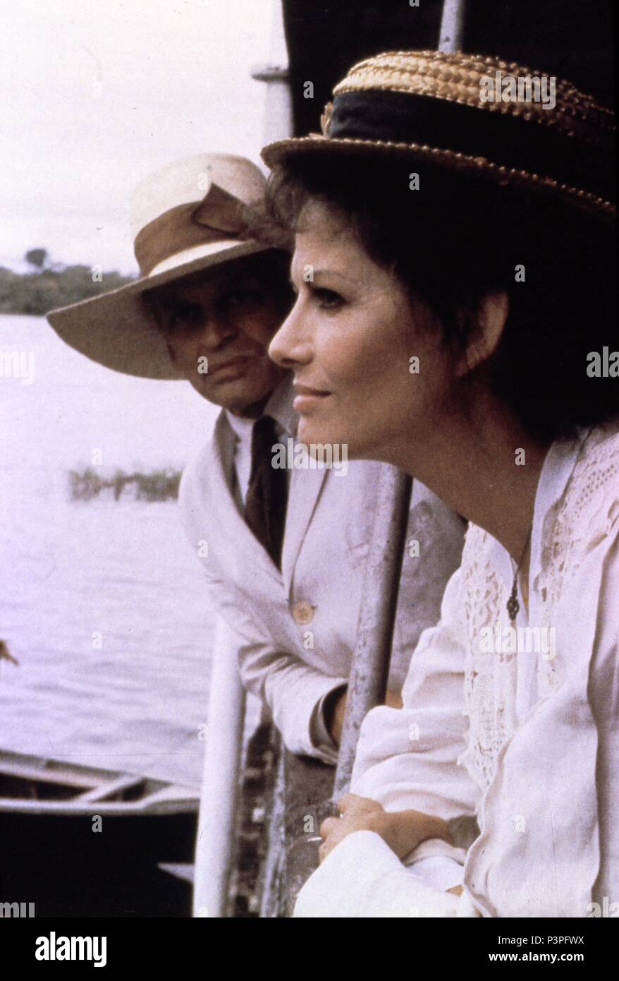 Original Film Title: FITZCARRALDO. English Title: FITZCARRALDO. Film Director: WERNER HERZOG. Year: 1982. Stars: KLAUS KINSKI; CLAUDIA CARDINALE. Credit: WERNER HERZOG FILMPRODUKTION / Album Stock Photo