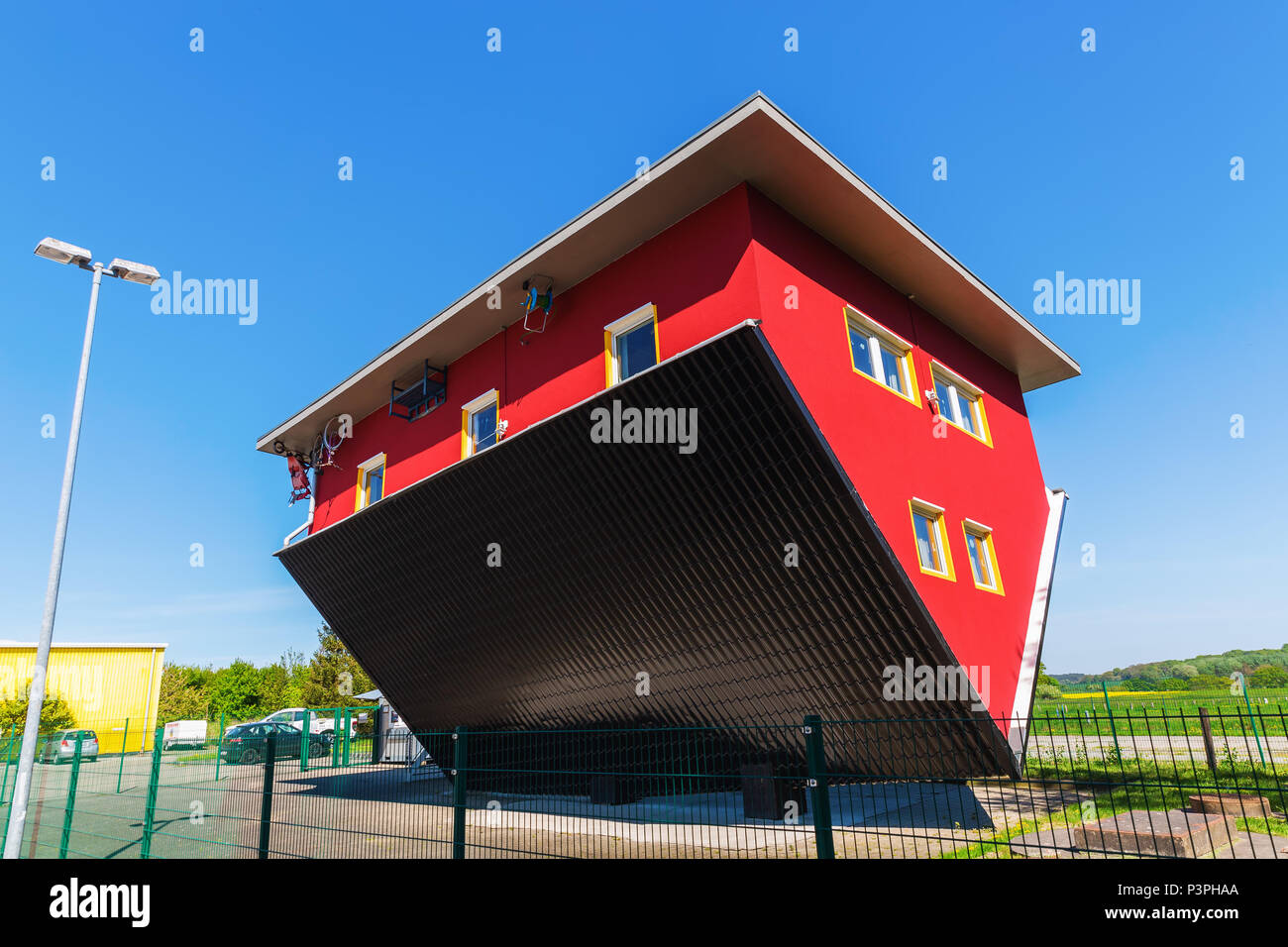 Upside Down House Germany Stock Photos Upside Down House Germany