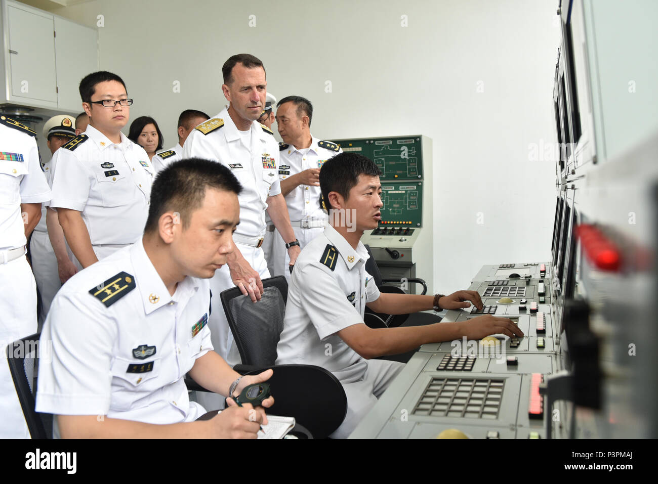 Chinese peoples liberation army navy plan hi-res stock photography and ...