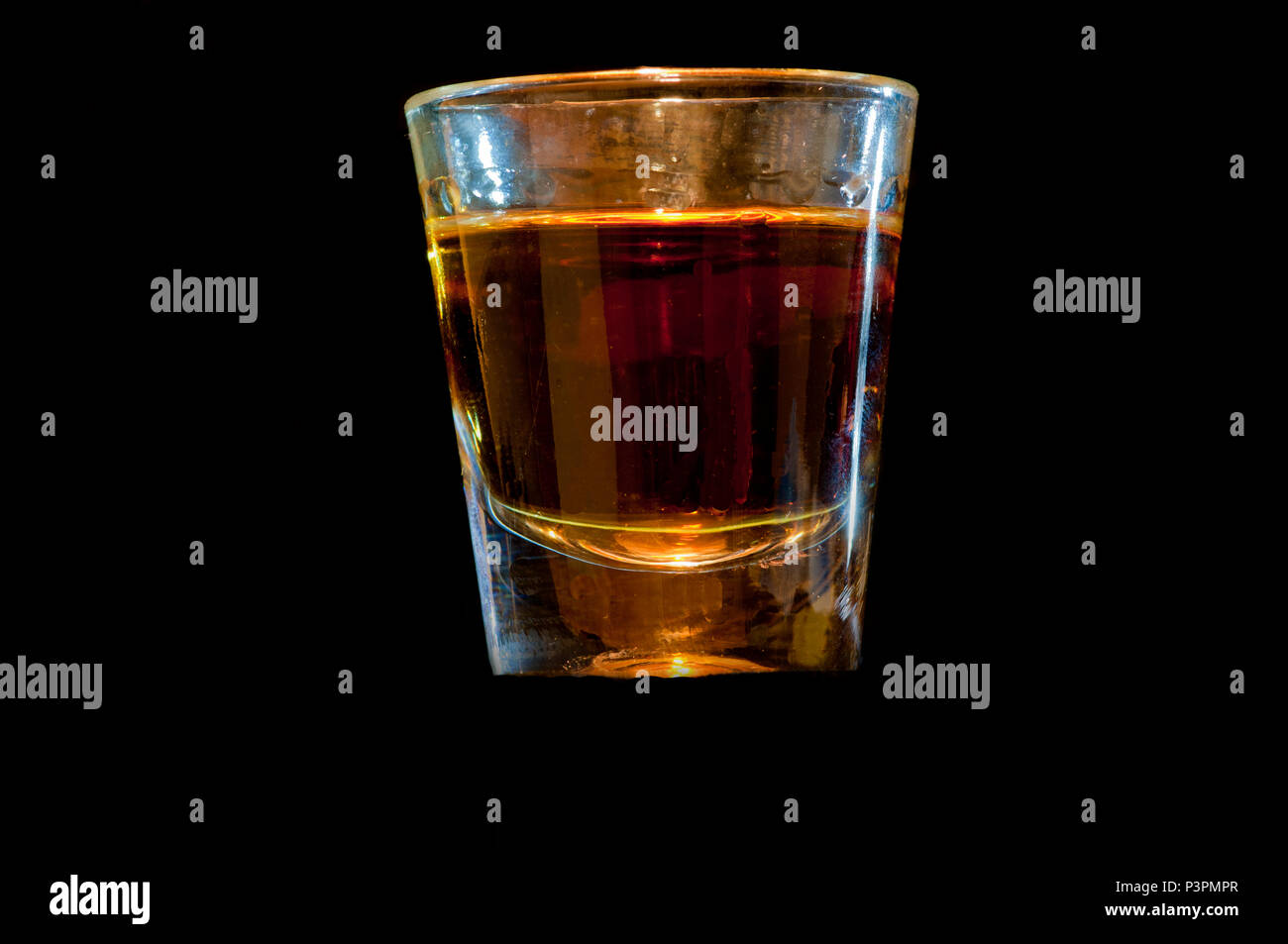 Shot glass Stock Photo