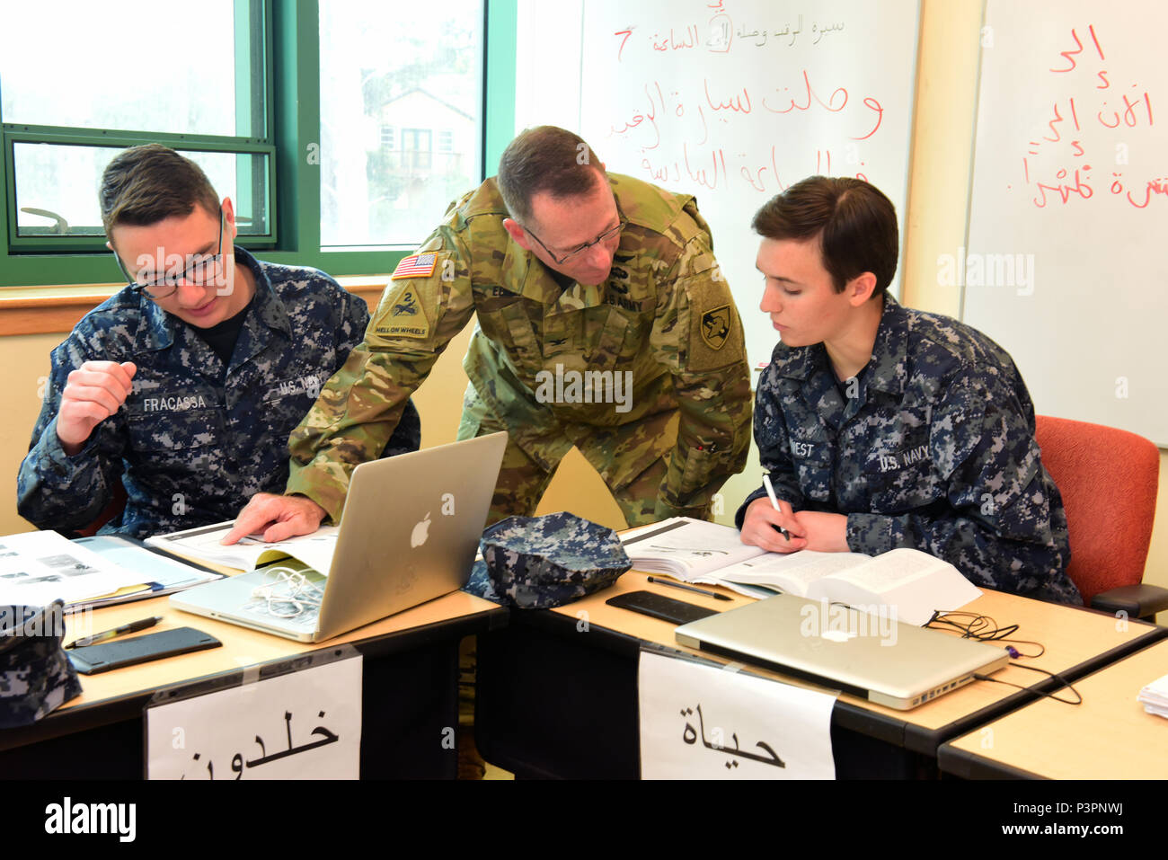 Col. Greg Ebner, head of the Department of Foreign Languages at the U.S