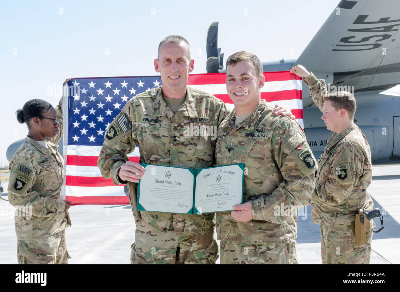 Maj. Gen. Gary J. Volesky, commander of the Combined Joint Forces Land