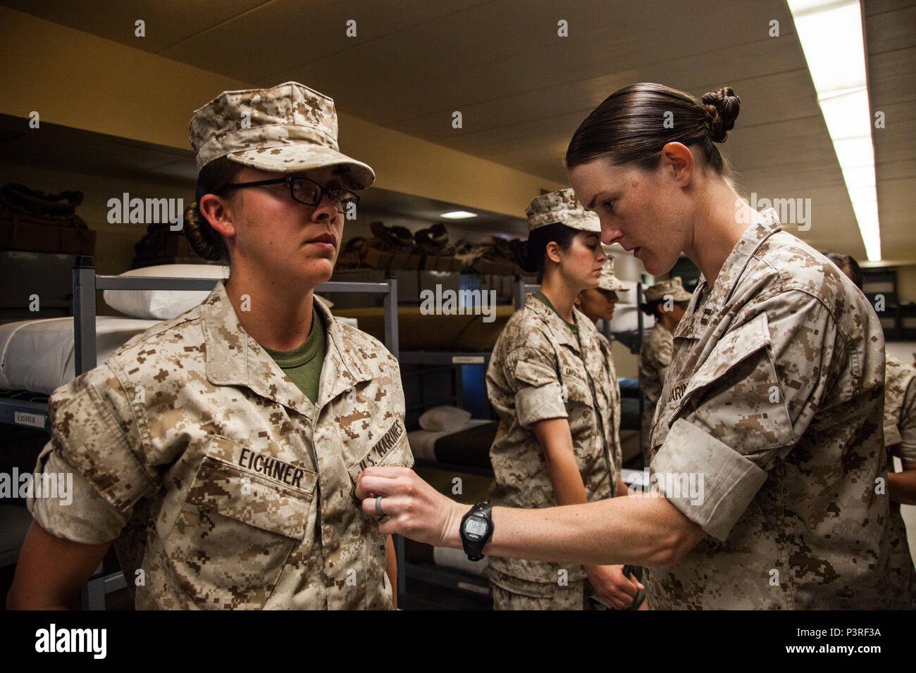 Platoon commanders inspection hi-res stock photography and images - Alamy