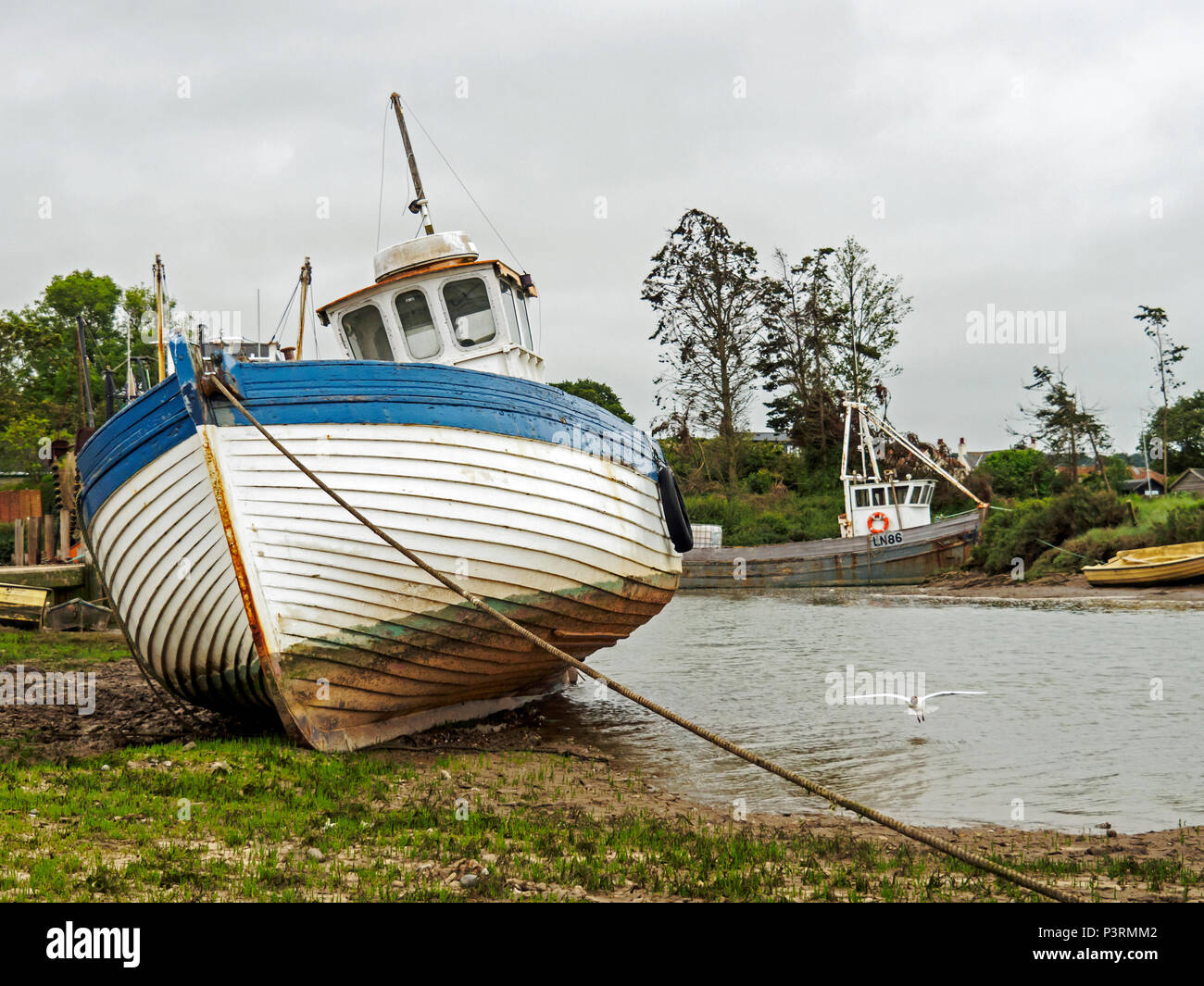 Old shrimp boat hi-res stock photography and images - Alamy