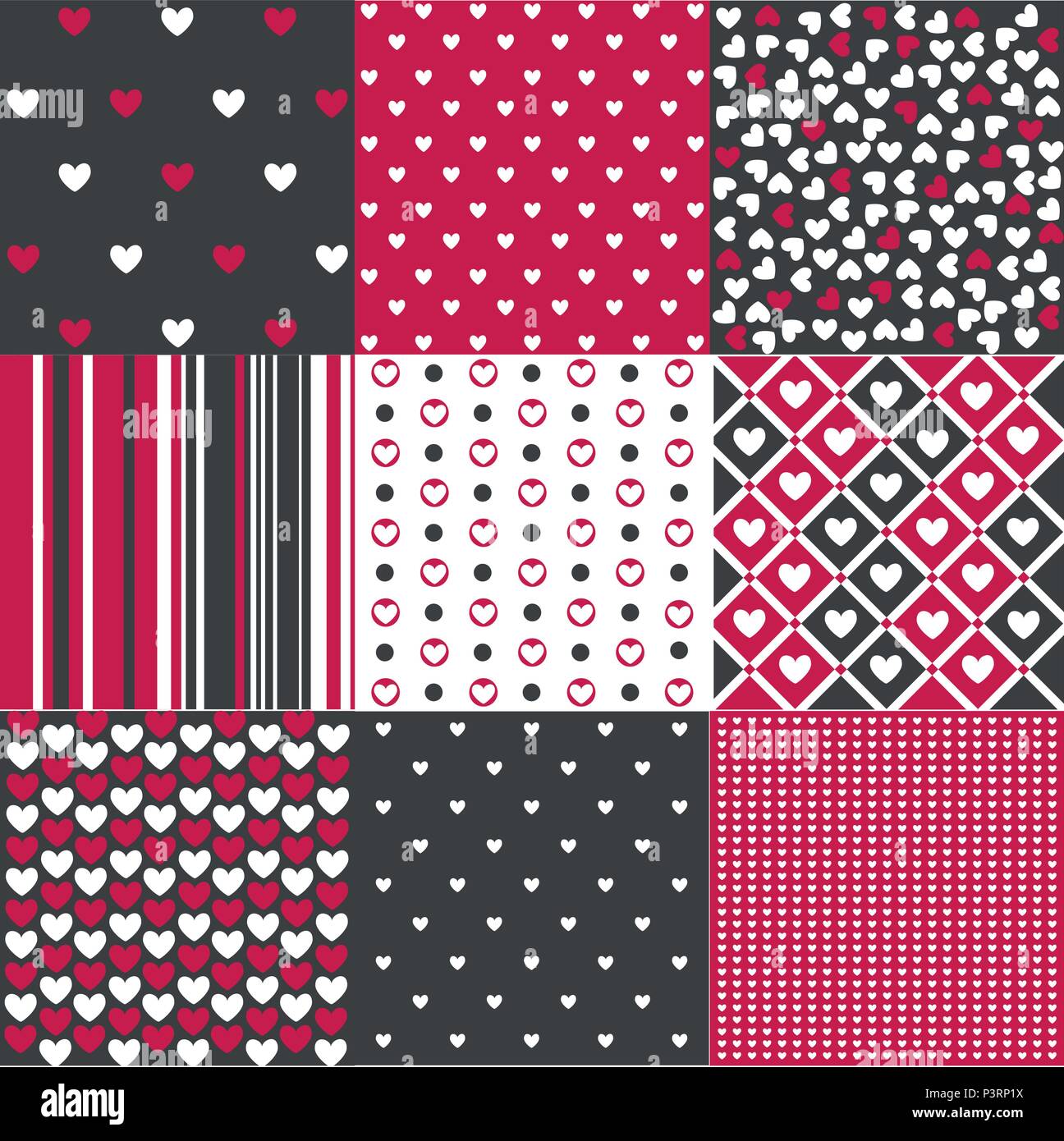 Love Patterns Stock Vector Images Alamy 5347