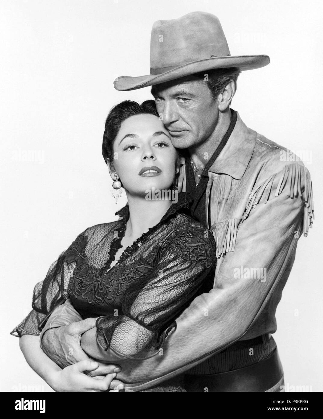 Original Film Title: DALLAS.  English Title: DALLAS.  Film Director: STUART HEISLER.  Year: 1950.  Stars: GARY COOPER; RUTH ROMAN. Credit: WARNER BROTHERS / Album Stock Photo