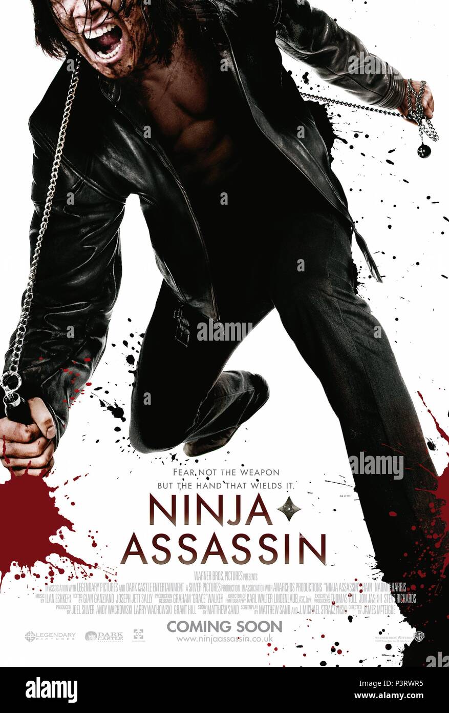 NINJA ASSASSIN (2009) RAIN JAMES MCTEIGUE (DIR) 004 Stock Photo - Alamy