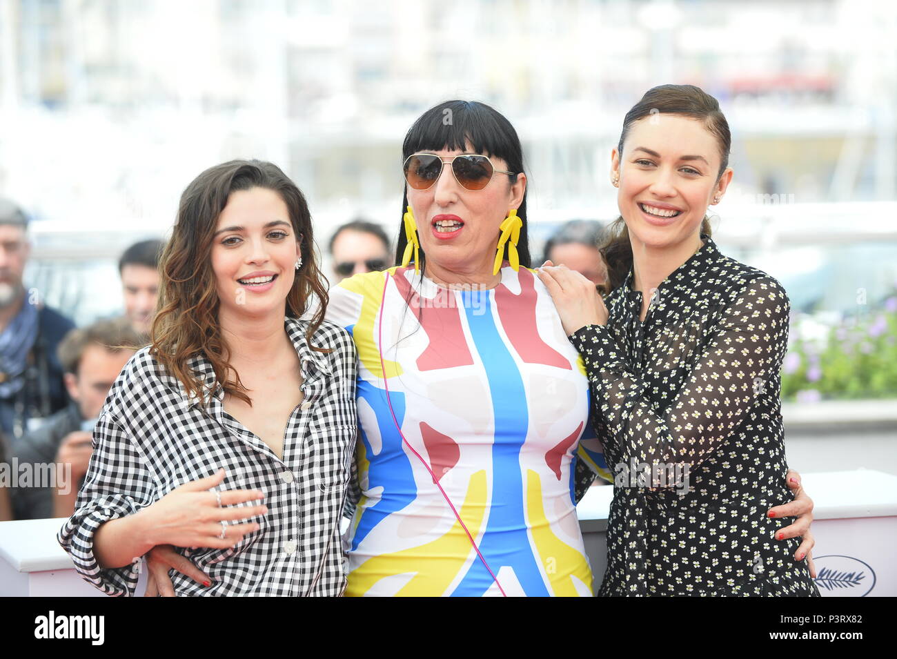 71st annual Cannes Film Festival - 'The Man Who Killed Don Quixote' - Photocall  Featuring: Rossy De Palma, Olga Kurylenko, Joana Ribeiro Where: Cannes, France When: 19 May 2018 Credit: Euan Cherry/WENN Stock Photo