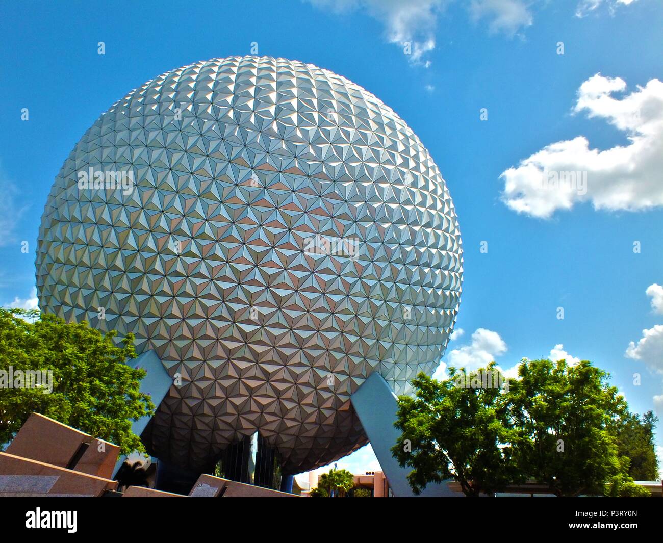 Epcot Ball, Disney World Stock Photo Alamy