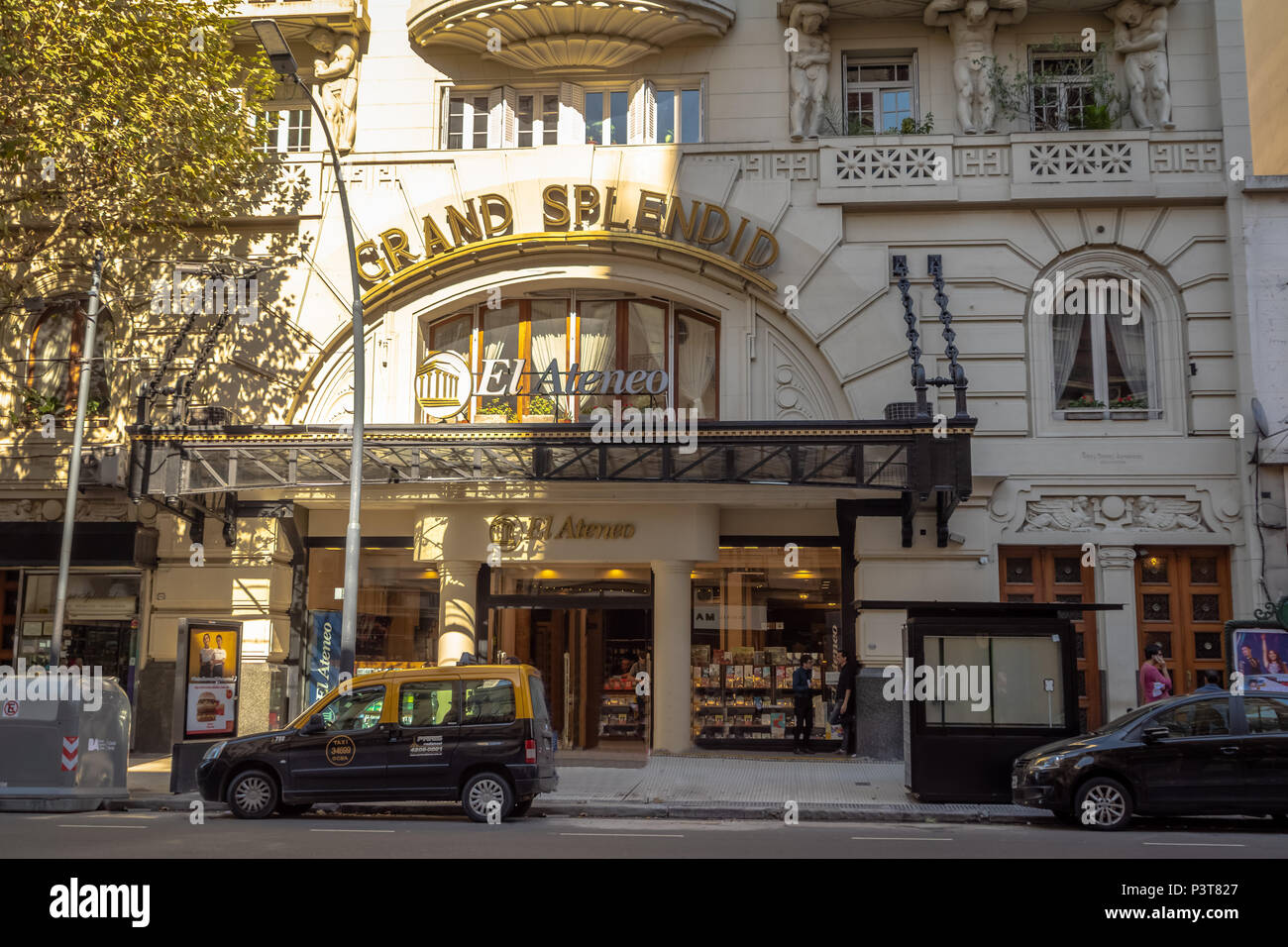 El Ateneo Grand Splendid bookshop - Buenos Aires, Argentina Stock Photo