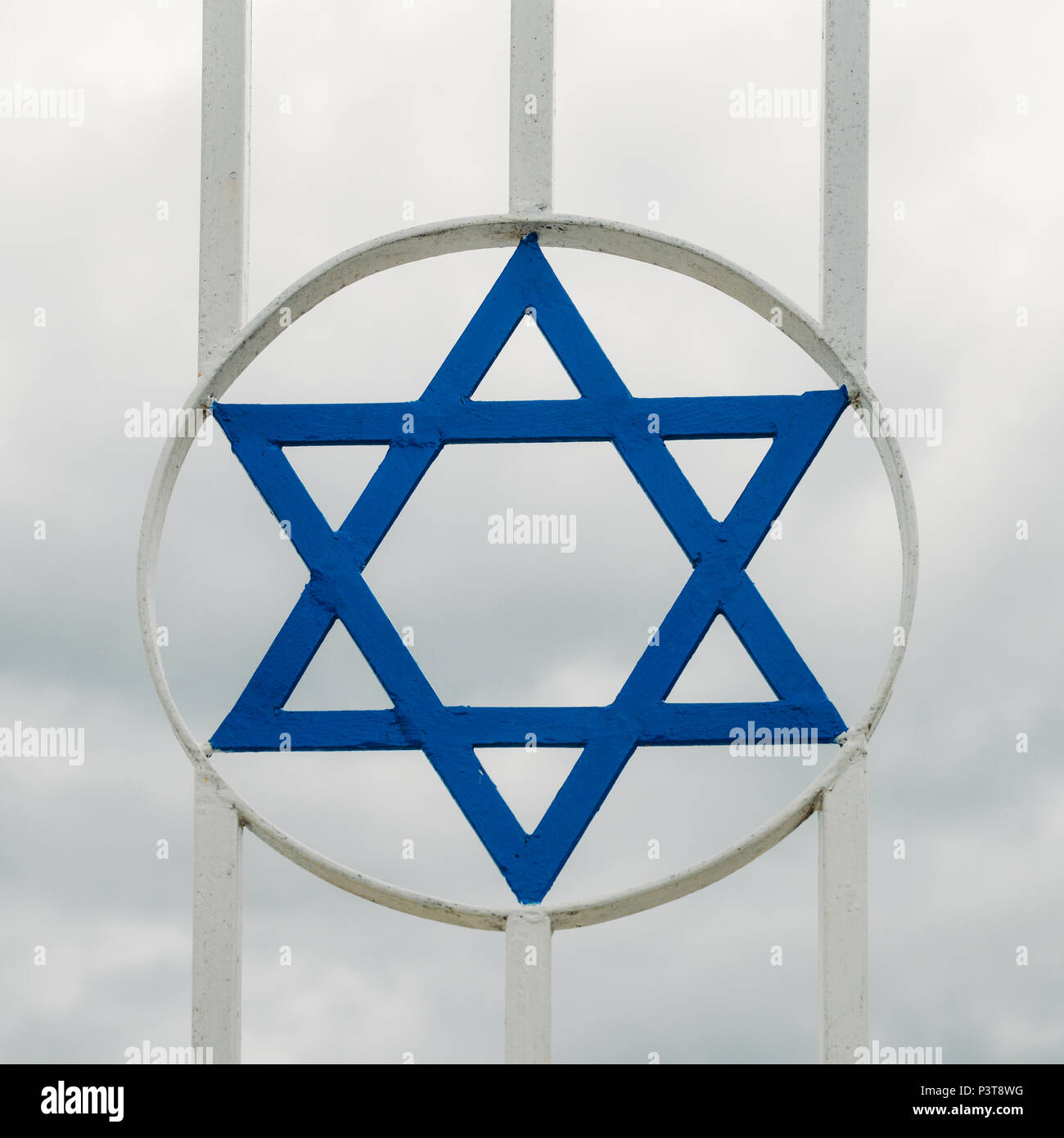 Judaism's Star of David Stock Photo