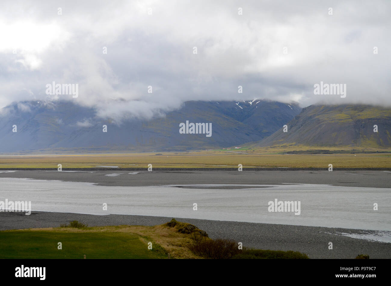 Vatnajökull National Park, Iceland Stock Photo
