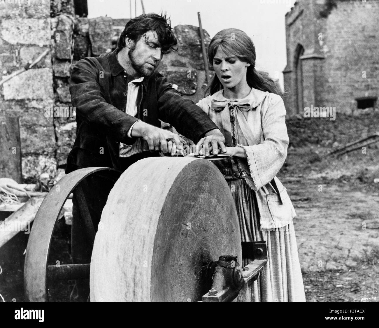 alan bates, julie christie, far from the madding crowd, 1967 Stock ...