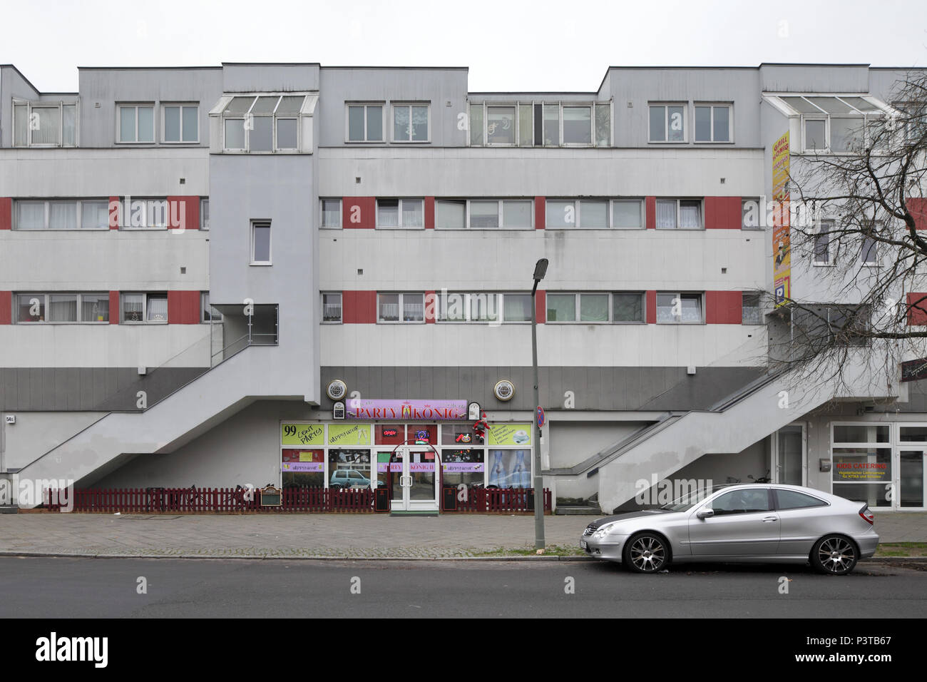 Berlin, Germany, multi-family house in Auguste-Viktoria-Allee in Berlin-Reinickendorf Stock Photo